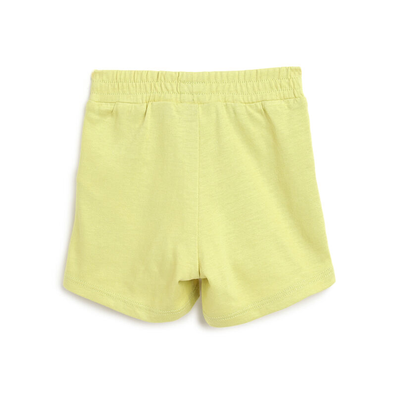 Boys Light Green Solid Short Trousers image number 1
